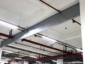 固定式柔性擋煙垂壁