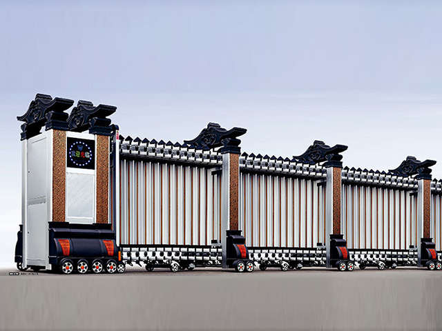 電動伸縮門 (2)
